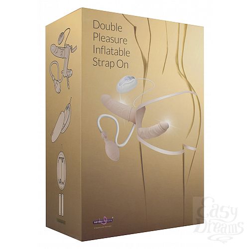  2   DOUBLE VIBRATING STRAP-ON FLESH A004W1F093Y4SC