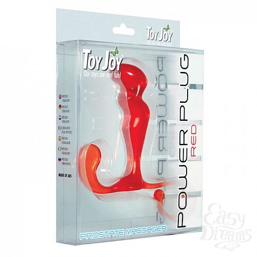  2   POWER PLUG PROSTATE MASSAGER RED