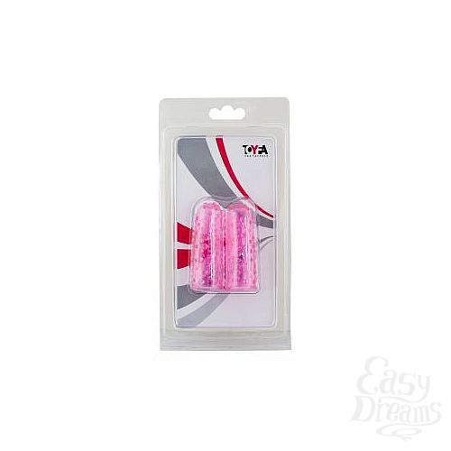 Фотография 1:  Пупырчатые насадки на пальцы розового цвета Фотография 1:  Пупырчатые насадки на пальцы розового цвета