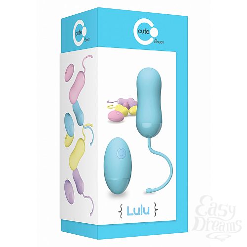  2  LULU WIRELESS REMOTE EGG BLUE 10184TJ