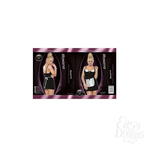 Фотография 2:  Костюм игривой официантки из 2 предметов Фотография 2  Костюм игривой официантки из 2 предметов