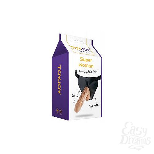  2    SUPERWOMAN STRAP-ON - 18 .