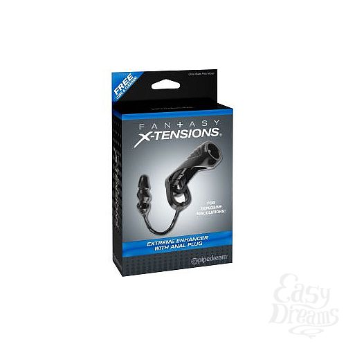  1:  ׸     Extreme Enhancer with Anal Plug - 9,6 .