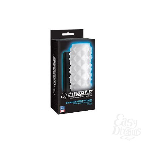 Фотография 1:  Прозрачный мастурбатор OPTIMALE Reversible UR3 Stroker Studs  Фотография 1:  Прозрачный мастурбатор OPTIMALE Reversible UR3 Stroker Studs