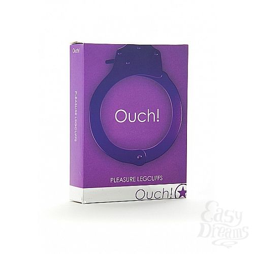  2   Pleasure Legcuffs Purple SH-OU008PUR
