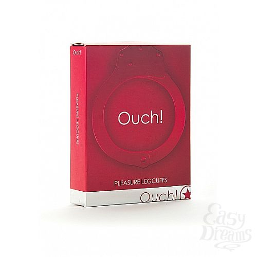  2   Pleasure Legcuffs Red SH-OU008Red