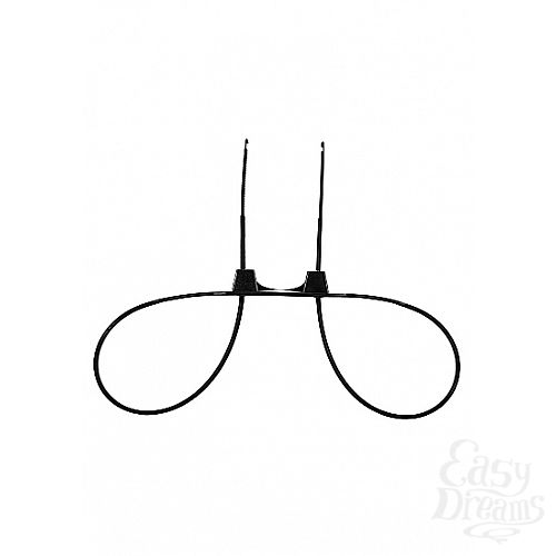  1:      ZipTie Cuffs Black SH-OU021BLK