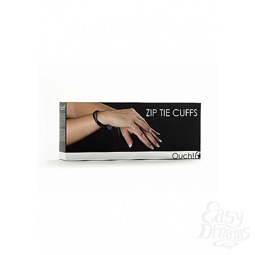  2      ZipTie Cuffs Black SH-OU021BLK