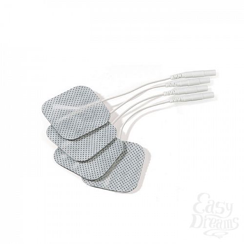  1:    4  Mystim e-stim electrodes