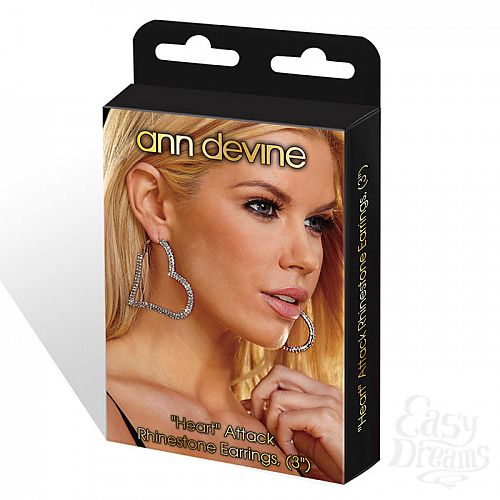  3  -    Heart  Attack Earrings