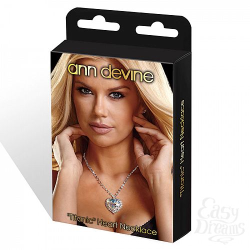  2      TITANIC  Heart Necklace