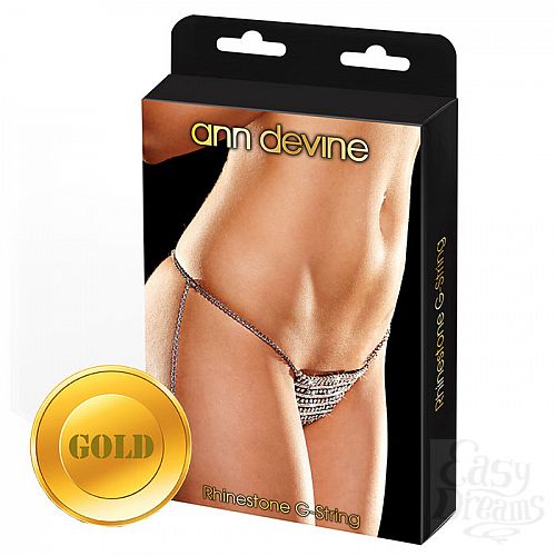  1:  -   Rhinestone G-String
