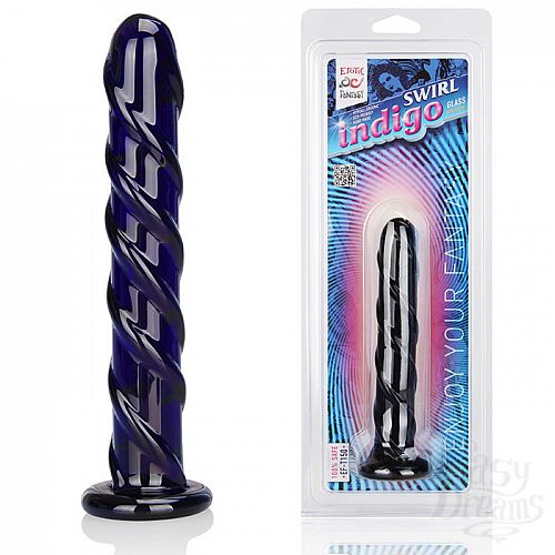  1:     Swirl Indigo - 16 .