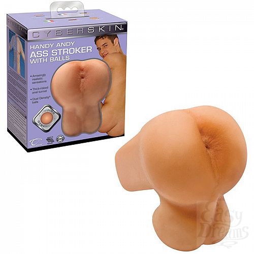  1:   -   Handy Andy Ass Strocker With Balls - 12 .