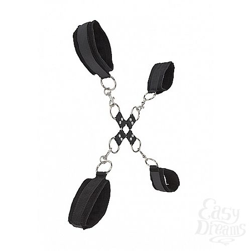  1:     Velcro hand and leg cuffs