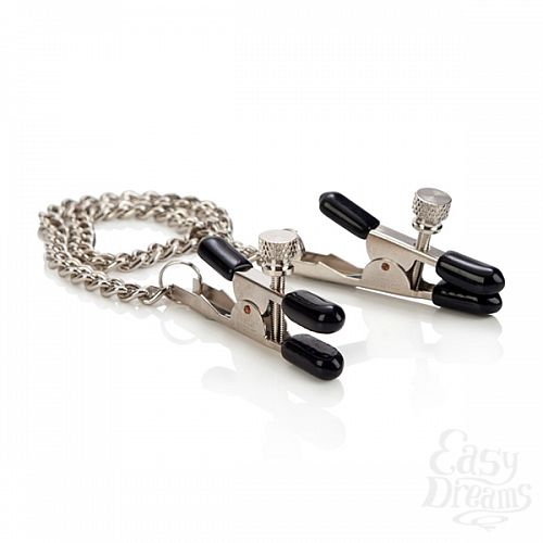 Фотография 2:  Цепочка для груди Phil Varone Rock Hard Nipple Clamps Фотография 2  Цепочка для груди Phil Varone Rock Hard Nipple Clamps