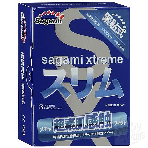  1:    Sagami Xtreme FEEL FIT 3D - 3 .