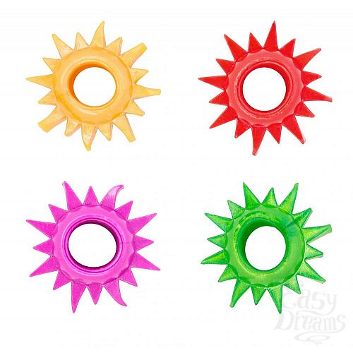 Фотография 1:  Эрекционное кольцо LOLA cristal  с лучиками Фотография 1:  Эрекционное кольцо LOLA cristal  с лучиками