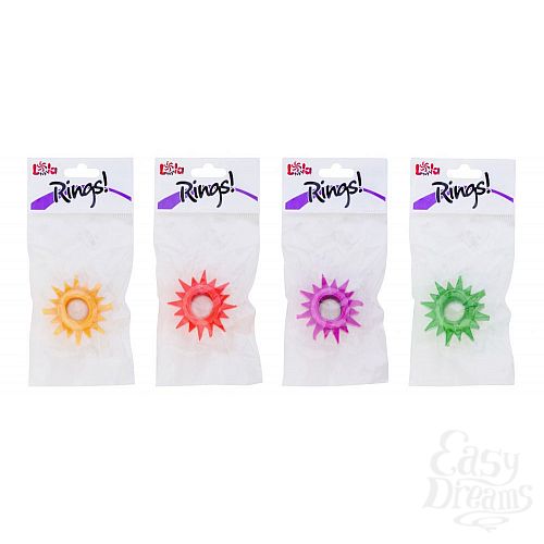 Фотография 2:  Эрекционное кольцо LOLA cristal  с лучиками Фотография 2  Эрекционное кольцо LOLA cristal  с лучиками