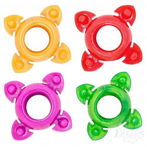 Фотография 1:  Эрекционное кольцо LOLA gear со сtpeлочками Фотография 1:  Эрекционное кольцо LOLA gear со сtpeлочками