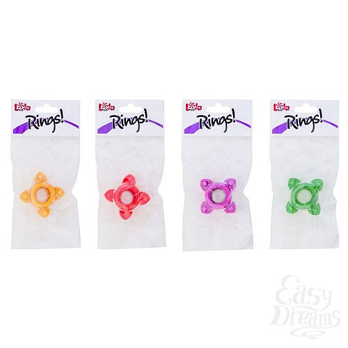 Фотография 2:  Эрекционное кольцо LOLA gear со сtpeлочками Фотография 2  Эрекционное кольцо LOLA gear со сtpeлочками