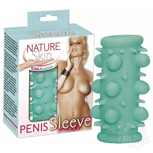  1:    NatureSkin Colours PenisSleeve - 7,5 .