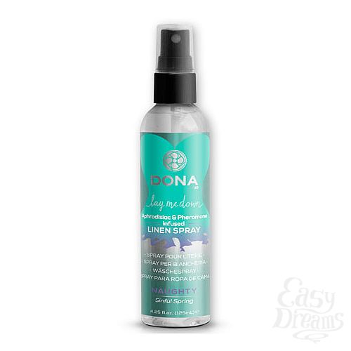  1:      DONA Linen Spray Naughty Aroma: Sinful Spring 125 