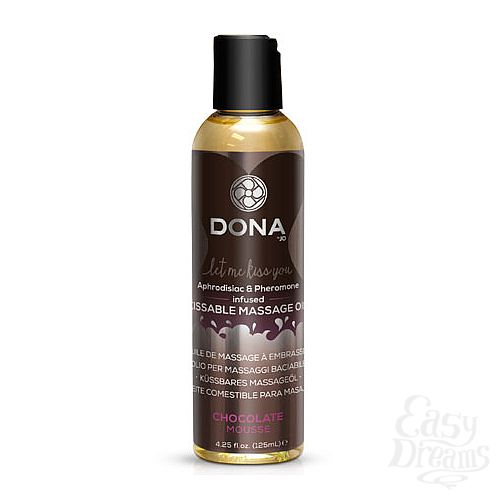  1:      DONA Kissable Massage Oil Chocolate Mousse 125 