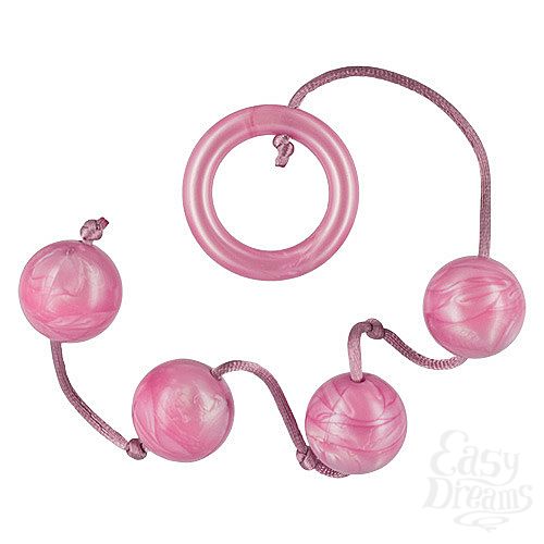  1:     PLEASURE PEARLS 4 PINK - 30 .