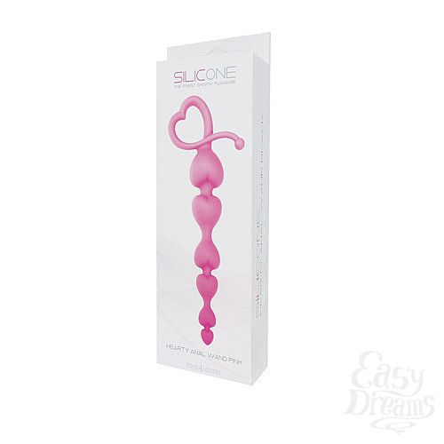  2      - HEARTY ANAL WAND SILICONE - 18 .