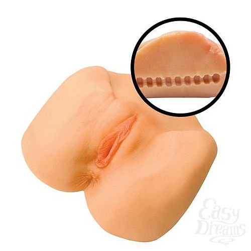  3          Katie Morgans CyberSkin 7X Vibrating Pussy   Ass