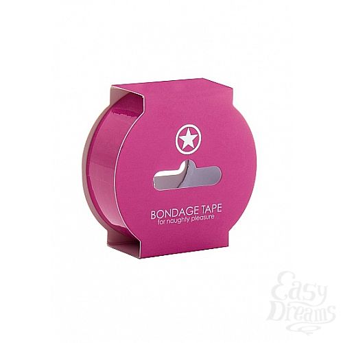  1:   Non Sticky Bondage Tape Pink SH-OUBT003PNK