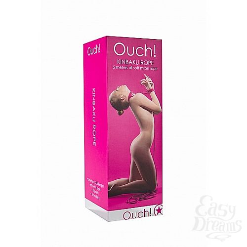 2     Kinbaku Rope 5m Pink RED SH-OU044PNK