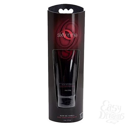  2     tpe    69 Blow Me Vanilla Male Stimulation Cream - 113 .