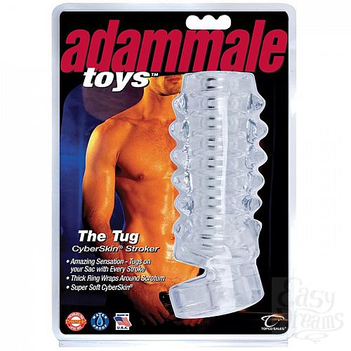  3      Adam Male Toys The Tug CyberSkin Stroker