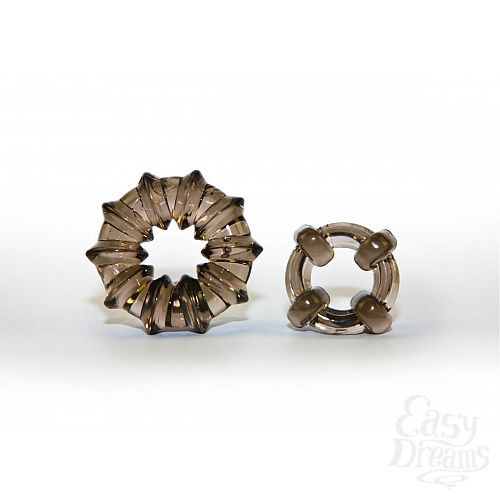 ���������� 1:  �������� �� 2 ����������� ����� Adam Male Toys Sex Shooter Cock Rings