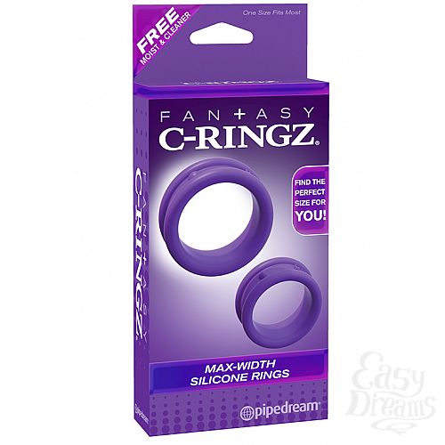  1:    2-   Max Width Silicone Rings 