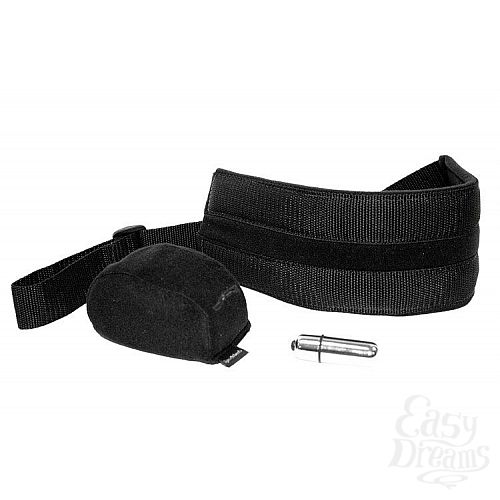  1:      S M Vibrating Doggie Style Strap