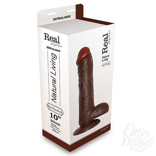  2    REALISTIC DILDO REAL RAPTURE   - 28,5 .