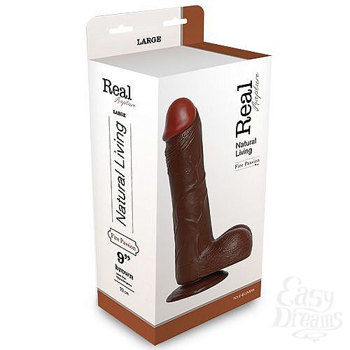  2   - REALISTIC DILDO REAL RAPTURE - 25,5 .