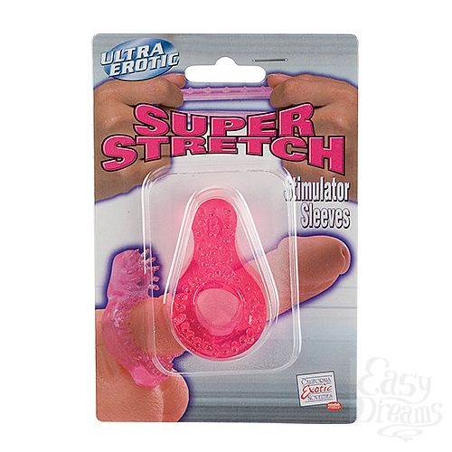  1:    Stretch Stimulator Sleeve - Noduled Pink
