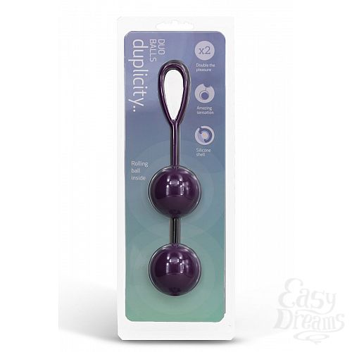 Фотография 1:  Фиолетовые вагинальные шарики из силикона  Фотография 1:  Фиолетовые вагинальные шарики из силикона