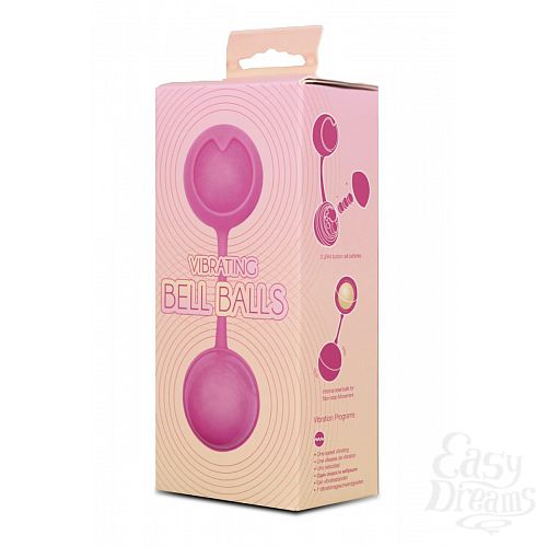 Фотография 1:  Розовые вагинальные шарики с вибрацией Фотография 1:  Розовые вагинальные шарики с вибрацией