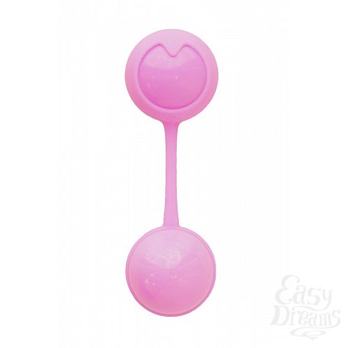 Фотография 2:  Розовые вагинальные шарики с вибрацией Фотография 2  Розовые вагинальные шарики с вибрацией
