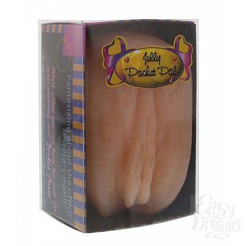 Фотография 2:  Телесный мастурбатор-вагина JELLY POCKET PAL VAGINA  Фотография 2  Телесный мастурбатор-вагина JELLY POCKET PAL VAGINA
