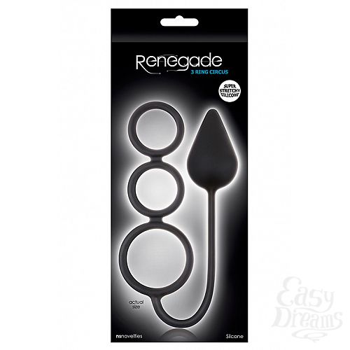 ���������� 1:  �������� ������ Renegade 3 Ring Circus Medium Black � ������������ ��������