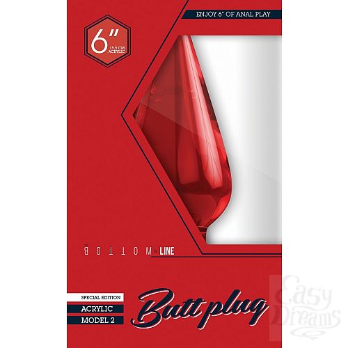  2     Bottom Line 6  Model 2 Acrylic Red - 15,5 .