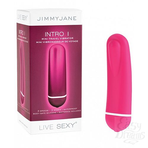  4    - INTRO 1 MINI TRAVEL VIBRATOR PINK 