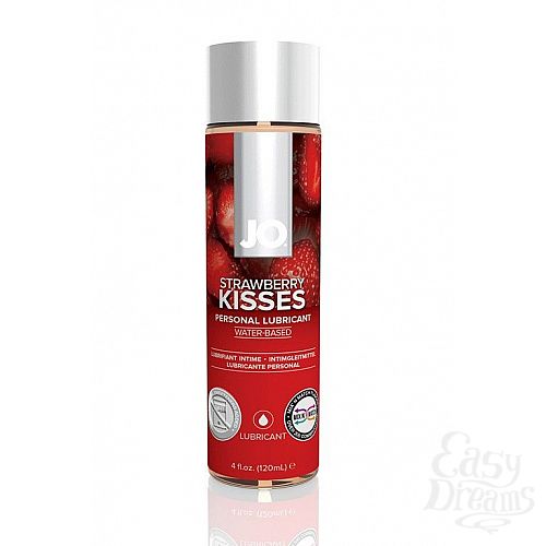  1:         JO Flavored Strawberry Kiss - 120 .