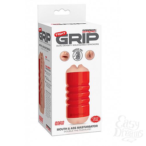  1:    -  Pipedream Extreme Toyz  Tight Grip Mouth & Ass Masturbator